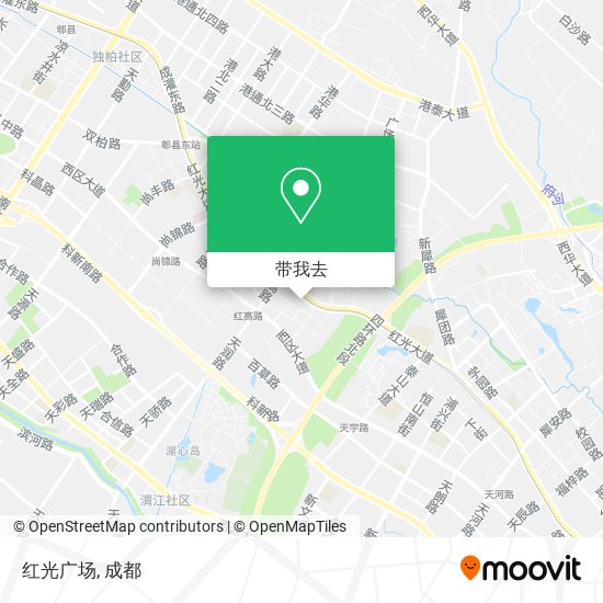 红光广场地图