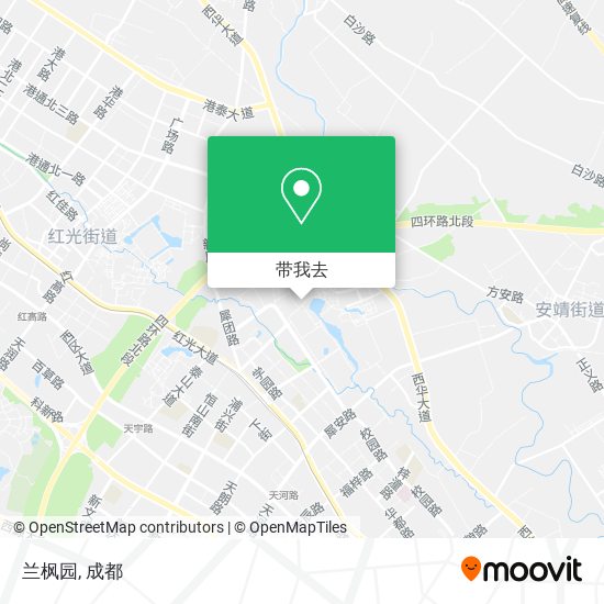 兰枫园地图