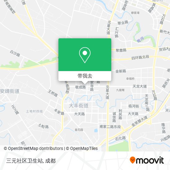 三元社区卫生站地图