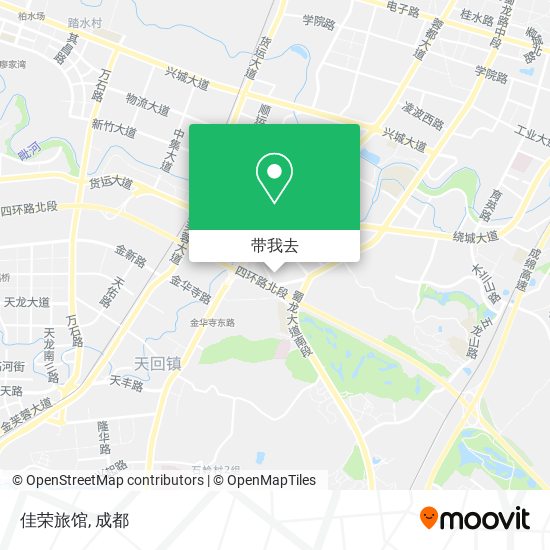 佳荣旅馆地图
