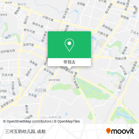 三河互助幼儿园地图