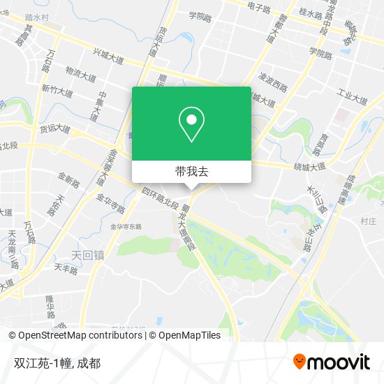 双江苑-1幢地图