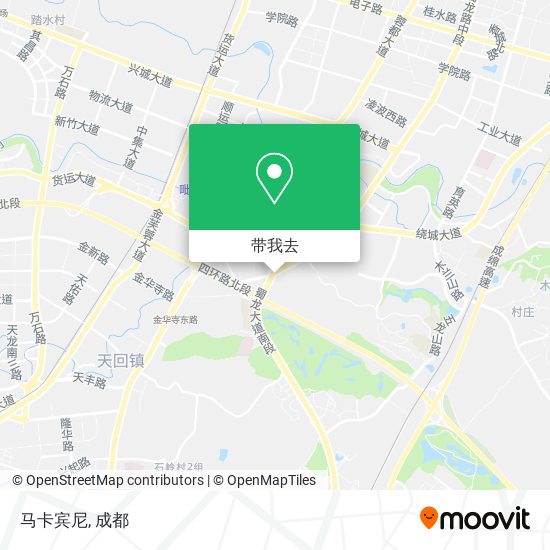 马卡宾尼地图