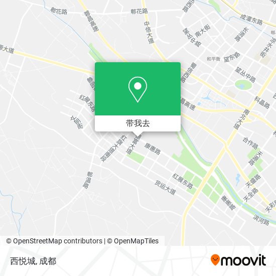西悦城地图