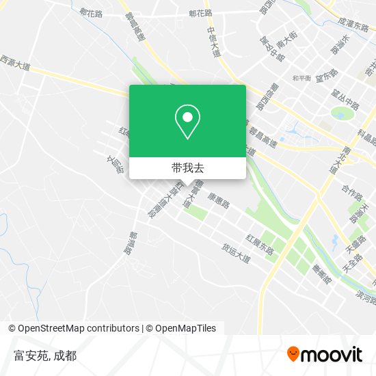 富安苑地图