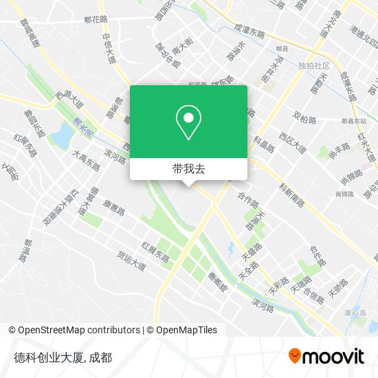 德科创业大厦地图
