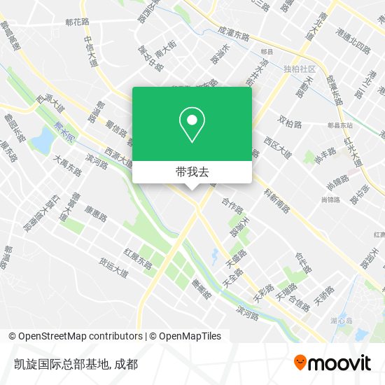 凯旋国际总部基地地图