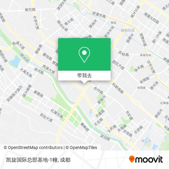 凯旋国际总部基地-1幢地图