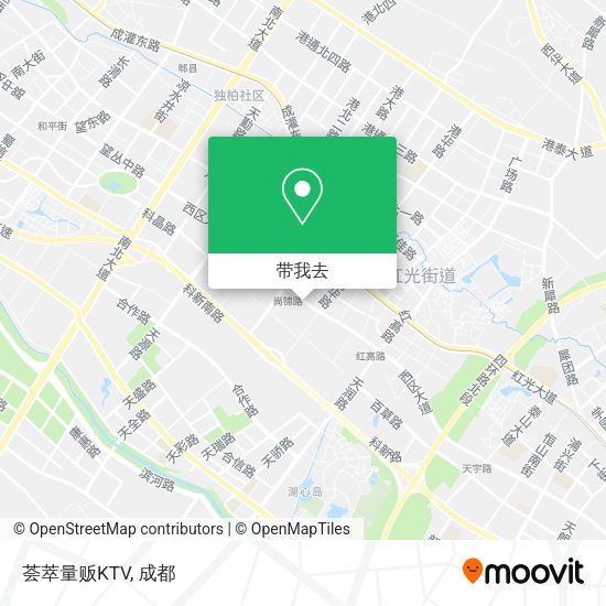 荟萃量贩KTV地图