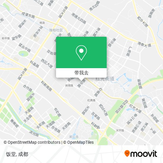 饭堂地图