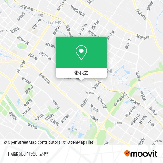 上锦颐园佳境地图