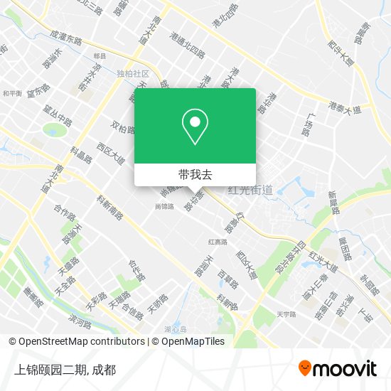 上锦颐园二期地图