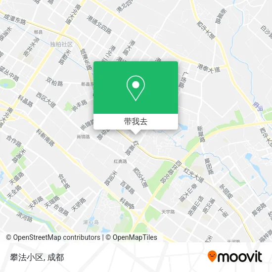 攀法小区地图