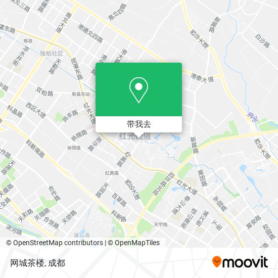 网城茶楼地图