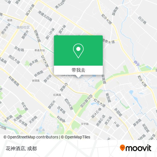花神酒店地图
