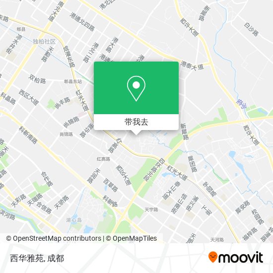 西华雅苑地图