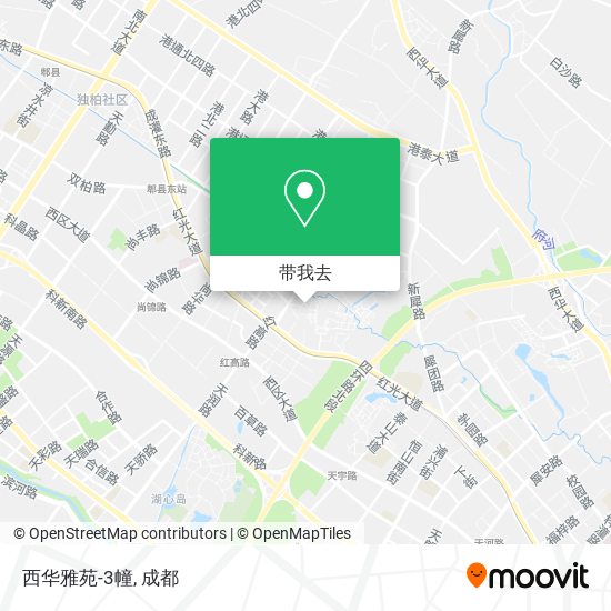 西华雅苑-3幢地图