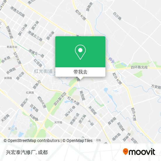 兴宏泰汽修厂地图