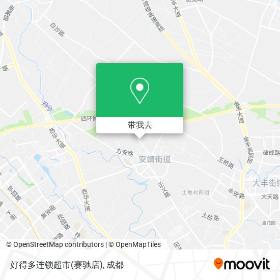 好得多连锁超市(赛驰店)地图