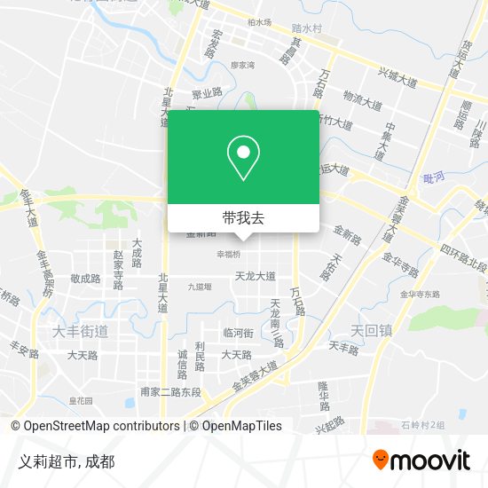 义莉超市地图