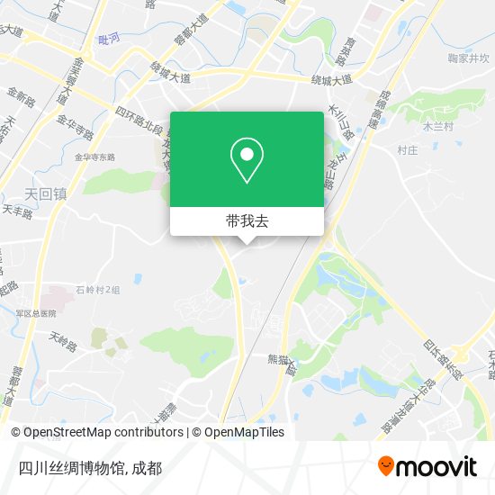 四川丝绸博物馆地图