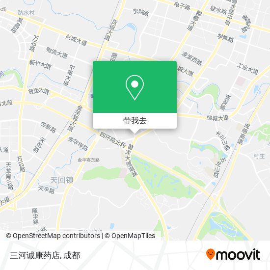 三河诚康药店地图
