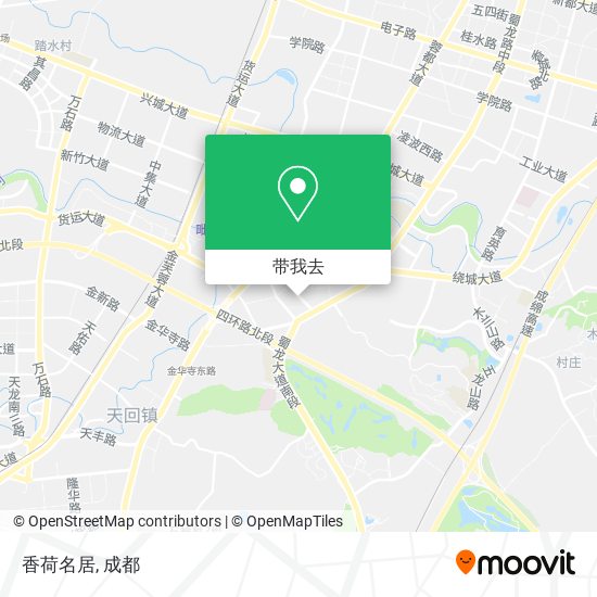 香荷名居地图