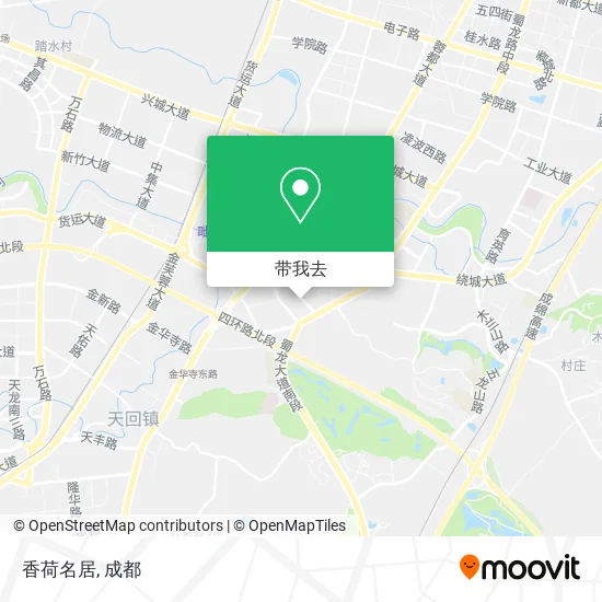 香荷名居地图
