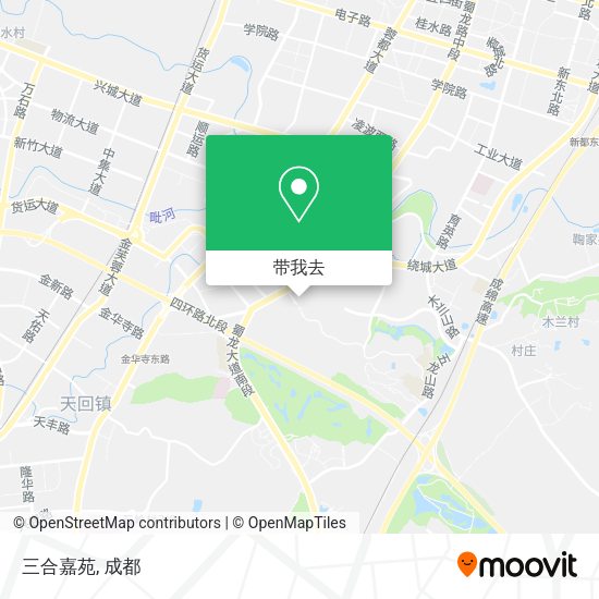 三合嘉苑地图