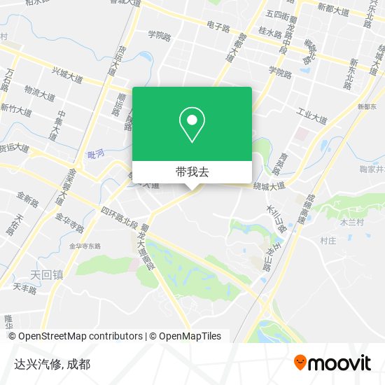 达兴汽修地图