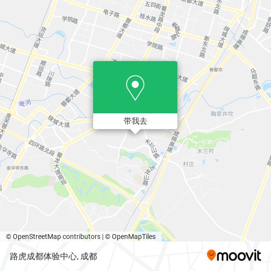 路虎成都体验中心地图