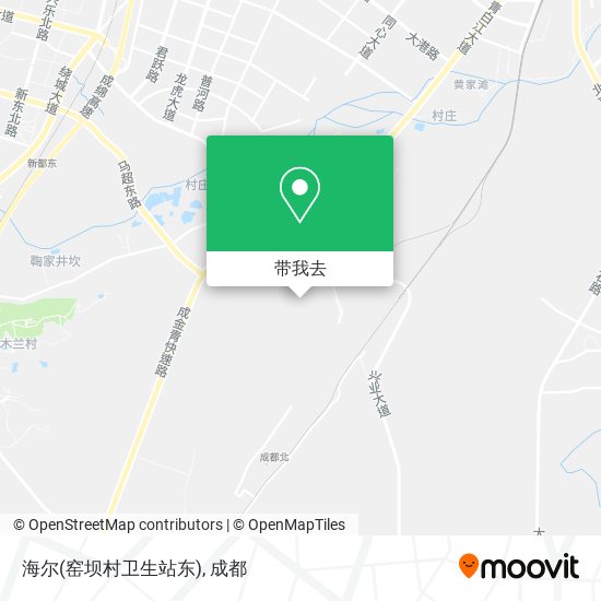 海尔(窑坝村卫生站东)地图