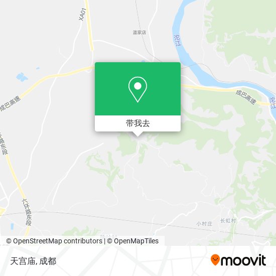 天宫庙地图