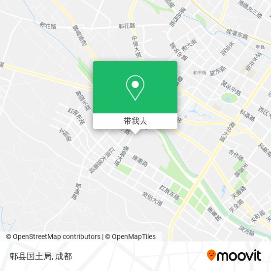 郫县国土局地图