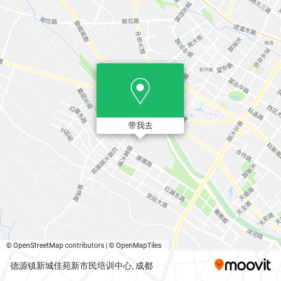 德源镇新城佳苑新市民培训中心地图