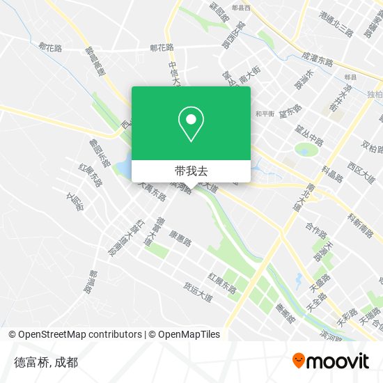 德富桥地图