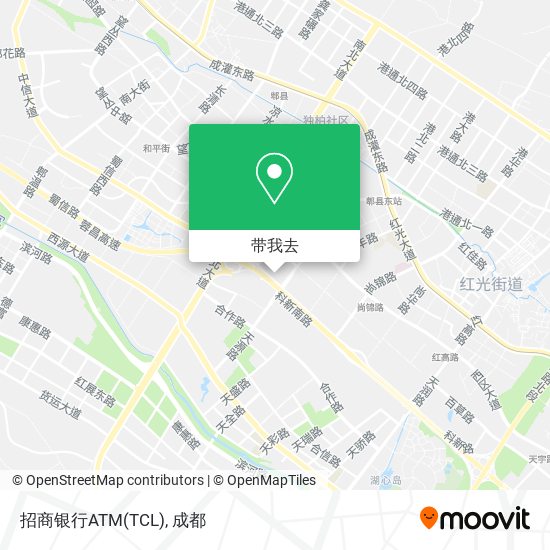 招商银行ATM(TCL)地图
