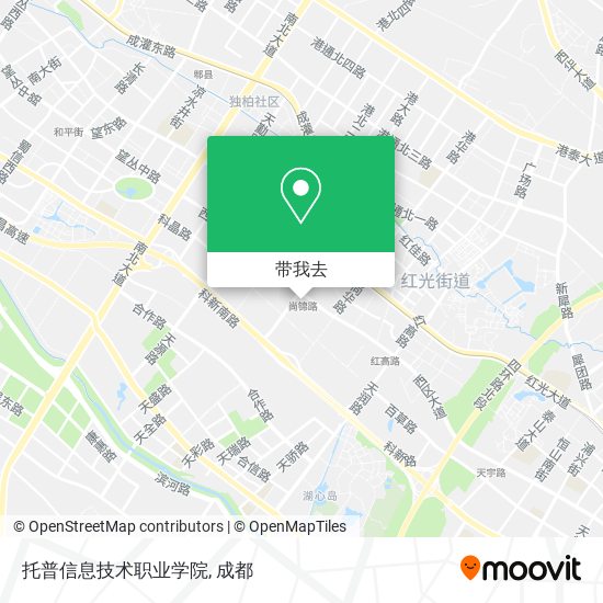托普信息技术职业学院地图