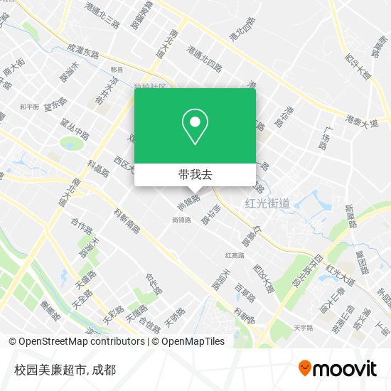 校园美廉超市地图