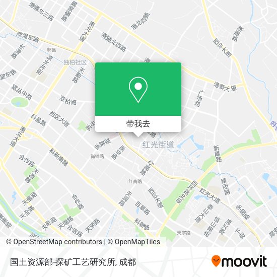 国土资源部-探矿工艺研究所地图