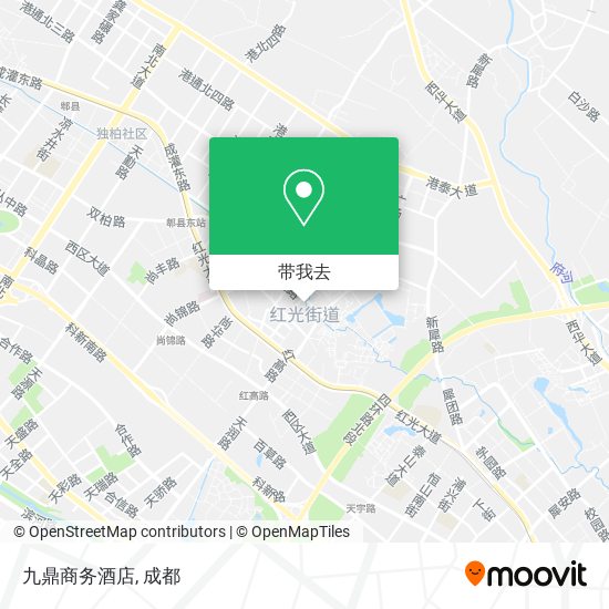 九鼎商务酒店地图