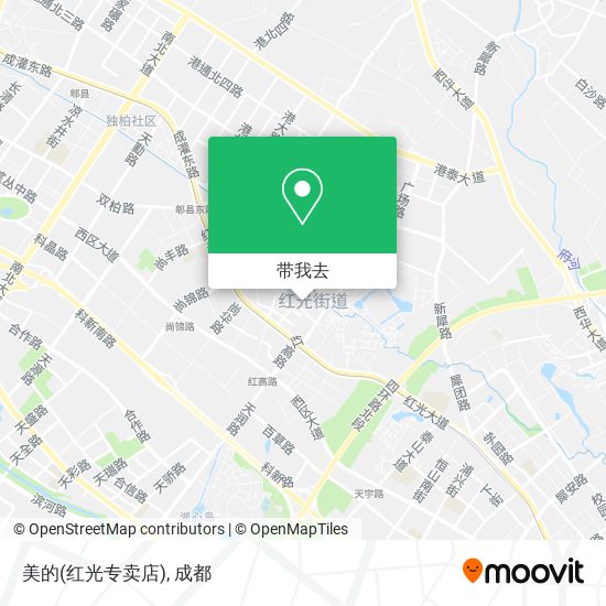 美的(红光专卖店)地图