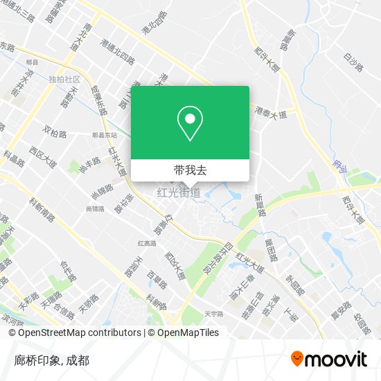 廊桥印象地图