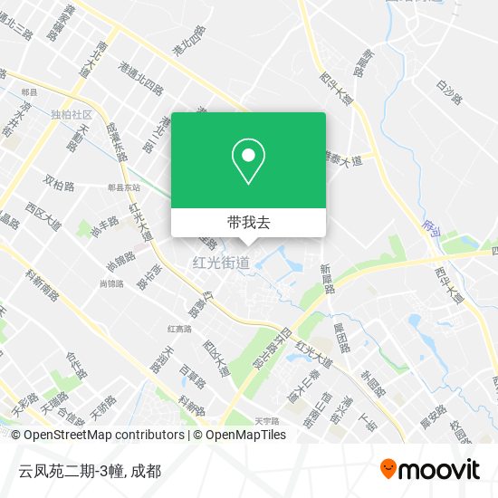 云凤苑二期-3幢地图