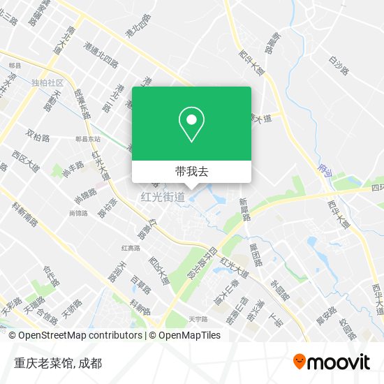 重庆老菜馆地图