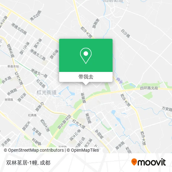 双林茗居-1幢地图