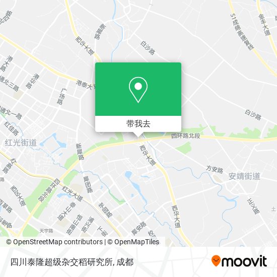 四川泰隆超级杂交稻研究所地图
