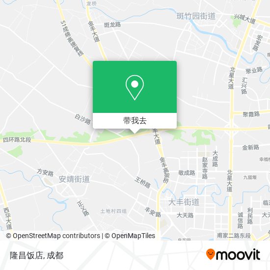 隆昌饭店地图