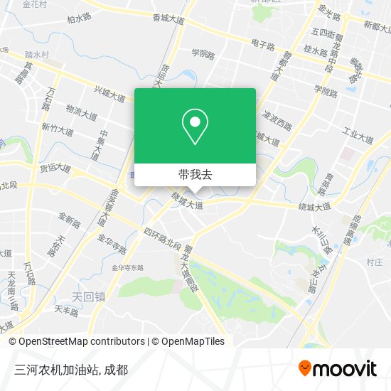 三河农机加油站地图
