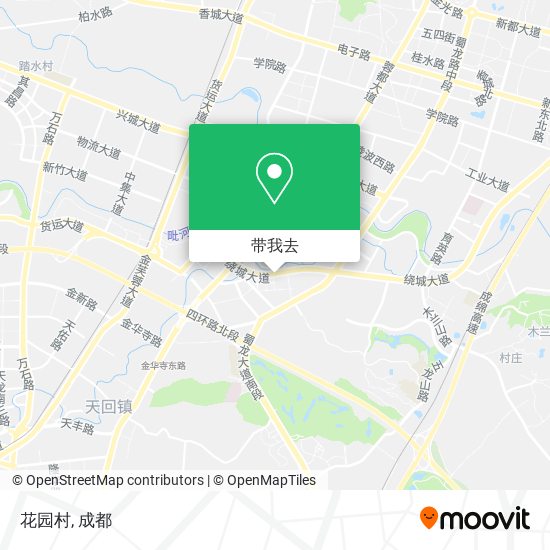 花园村地图